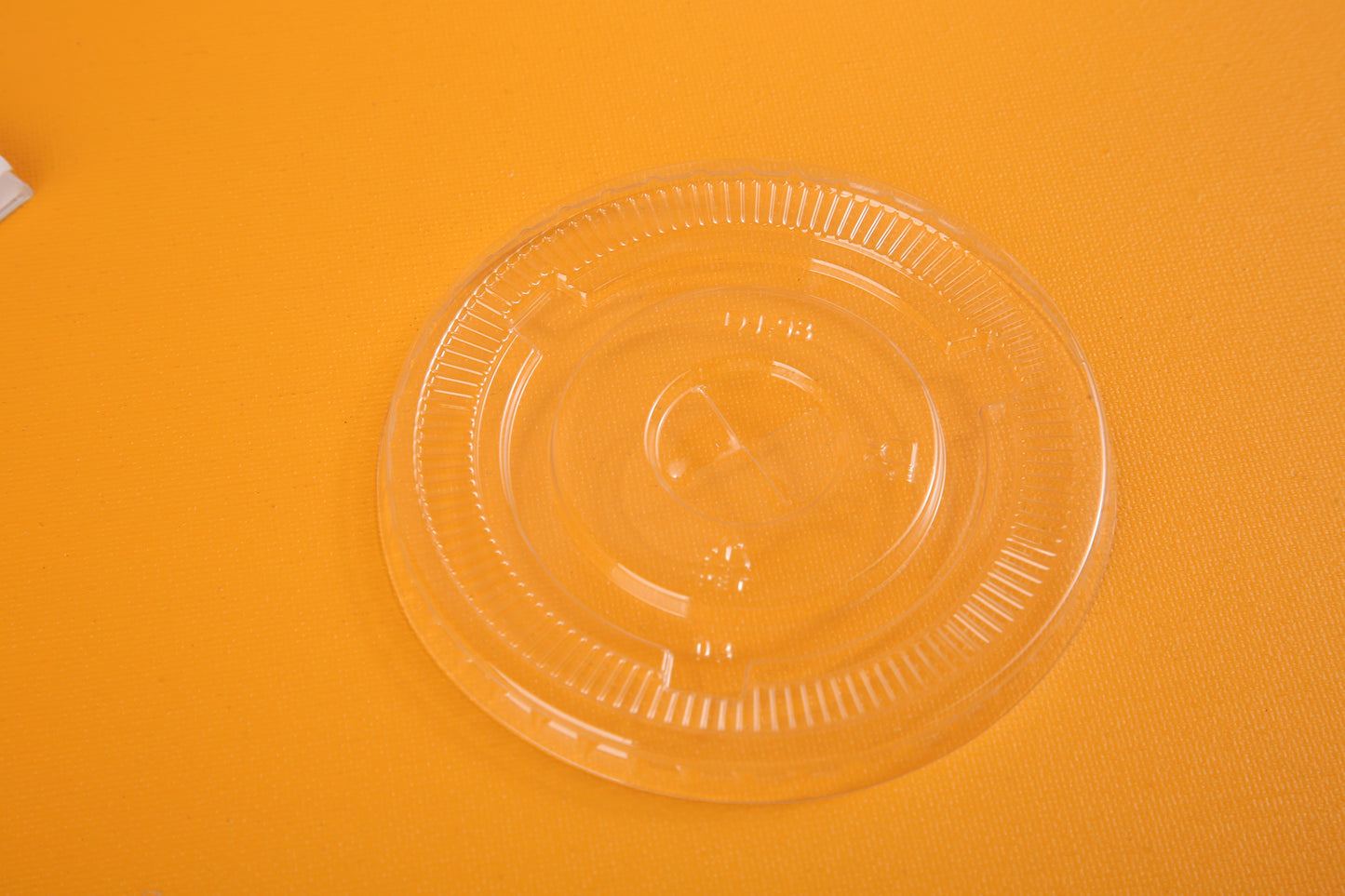 98mm PET Flat Lid with X Hole (1000Pcs/Ctn)