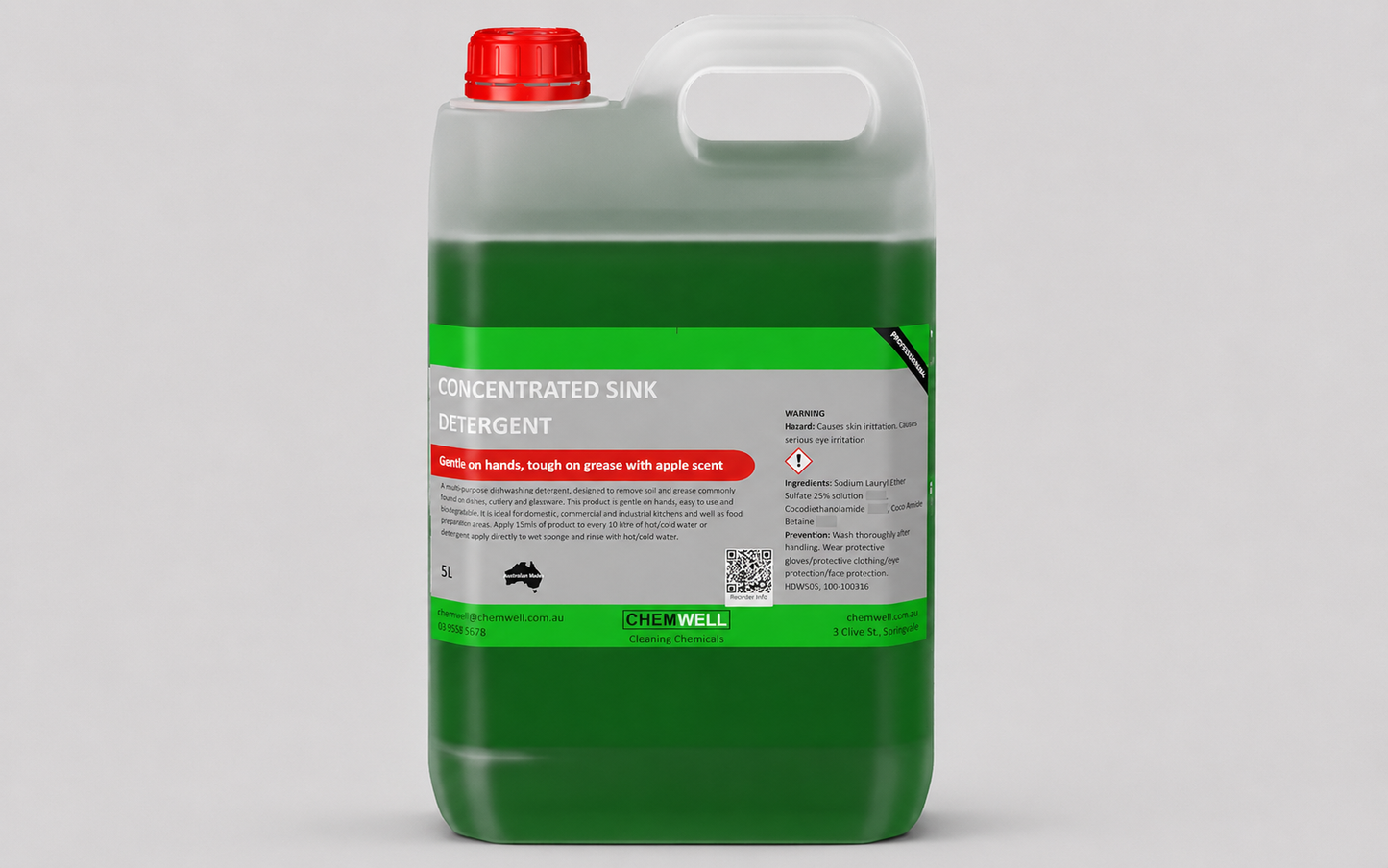 Concentrated Sink Detergent 5L
