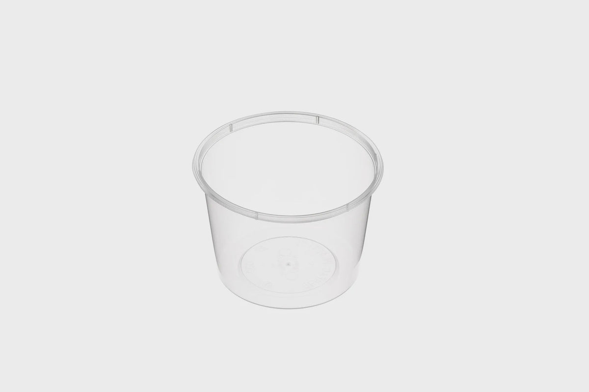 600ml Round Container (10x50)box