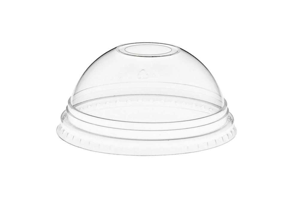 98mm PET dome lid with X hole (1000pcs,Ctn)