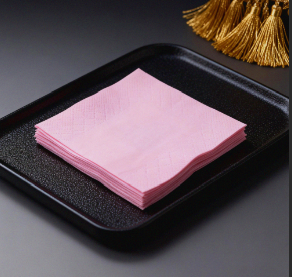 2 Ply Pale Pink Napkins – Soft & Absorbent (5000pcs/CTN)