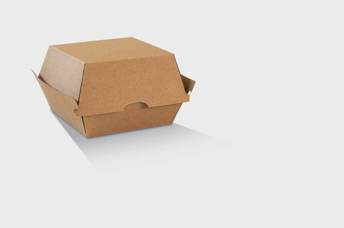 Burger Box - Corrugated (250 Pcs )