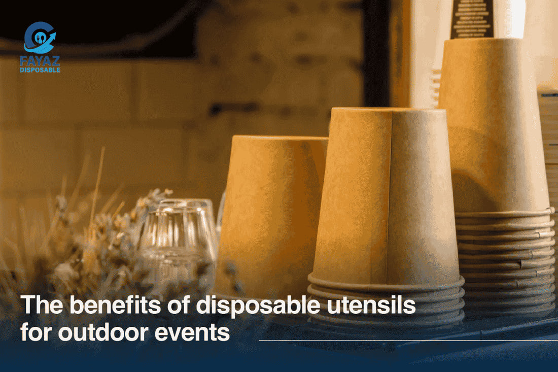 The benefits of disposable utensils for outdoor events