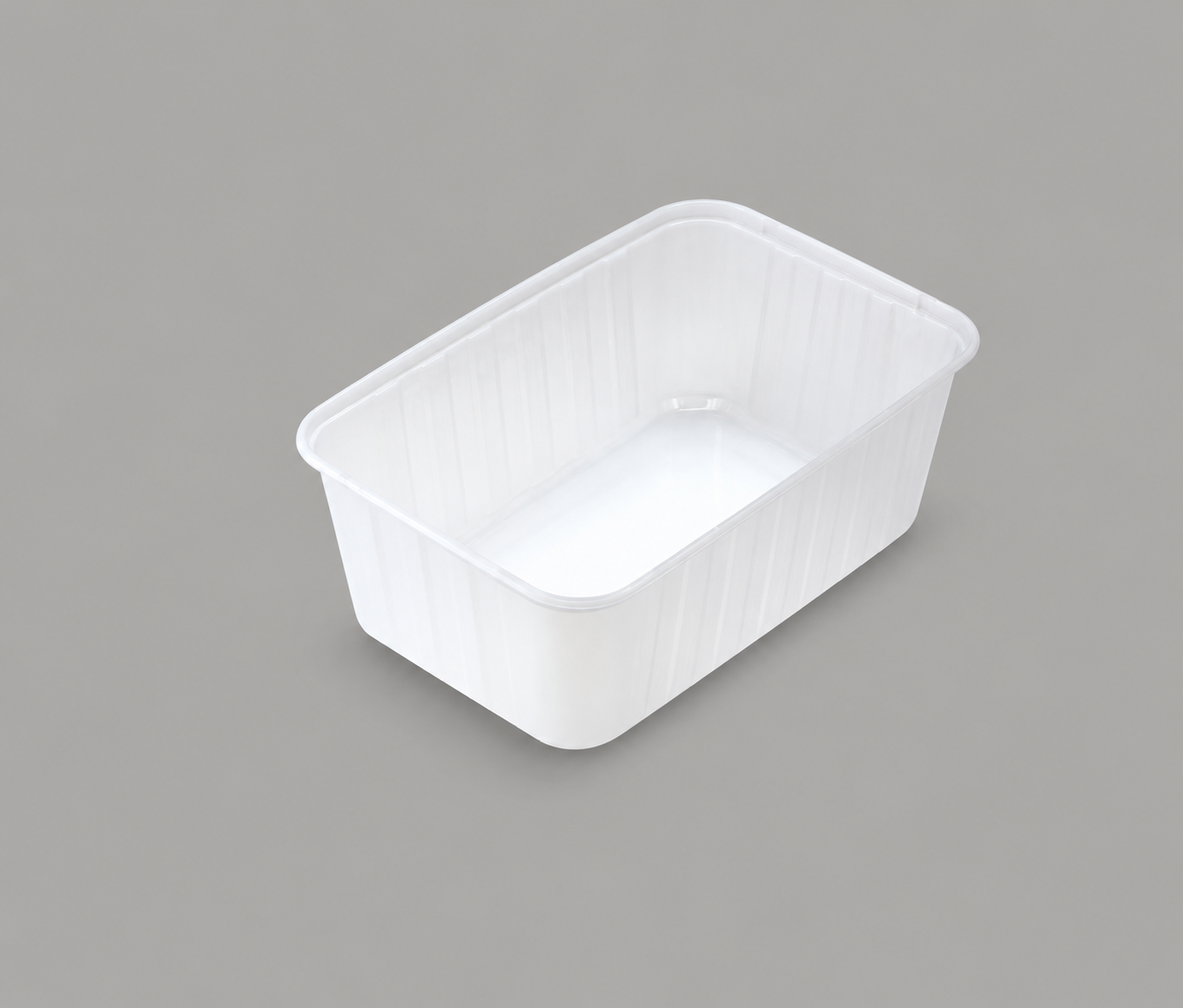 1000ml Ribbed Container