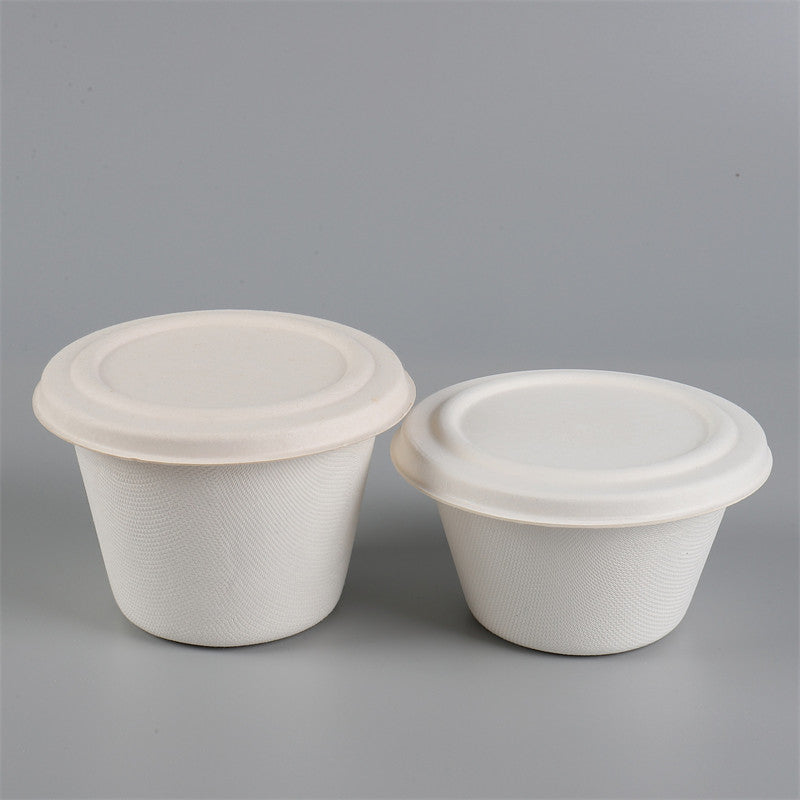 12oz Sugarcane Fiber Bowl Lid (500Pcs/Ctn)
