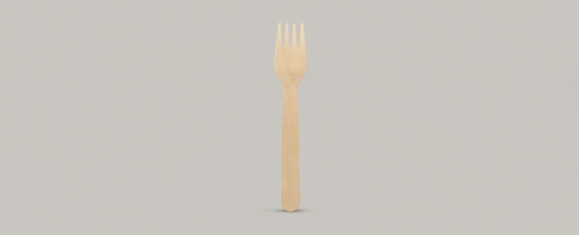 16cm Wooden Fork