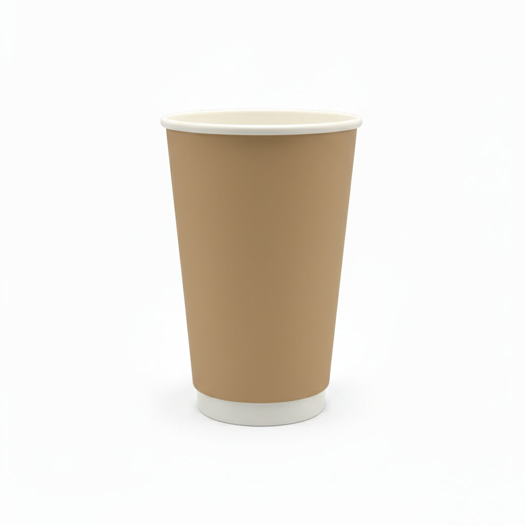 16oz Double Wall Paper Cup (500Pcs/Ctn)