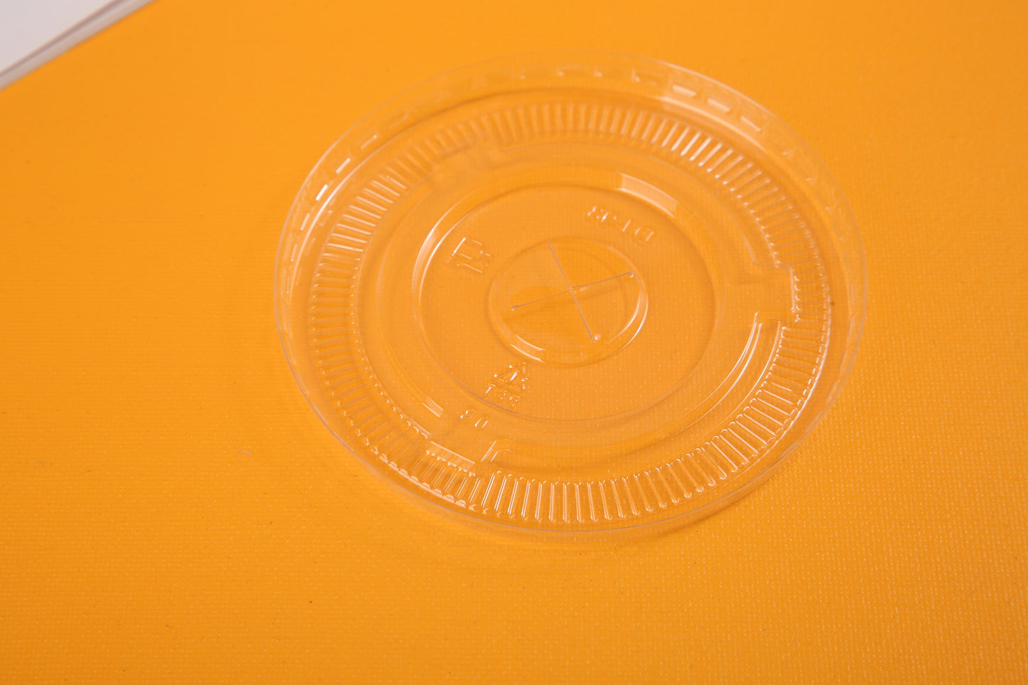 98mm PET Flat Lid with X Hole (1000Pcs/Ctn)