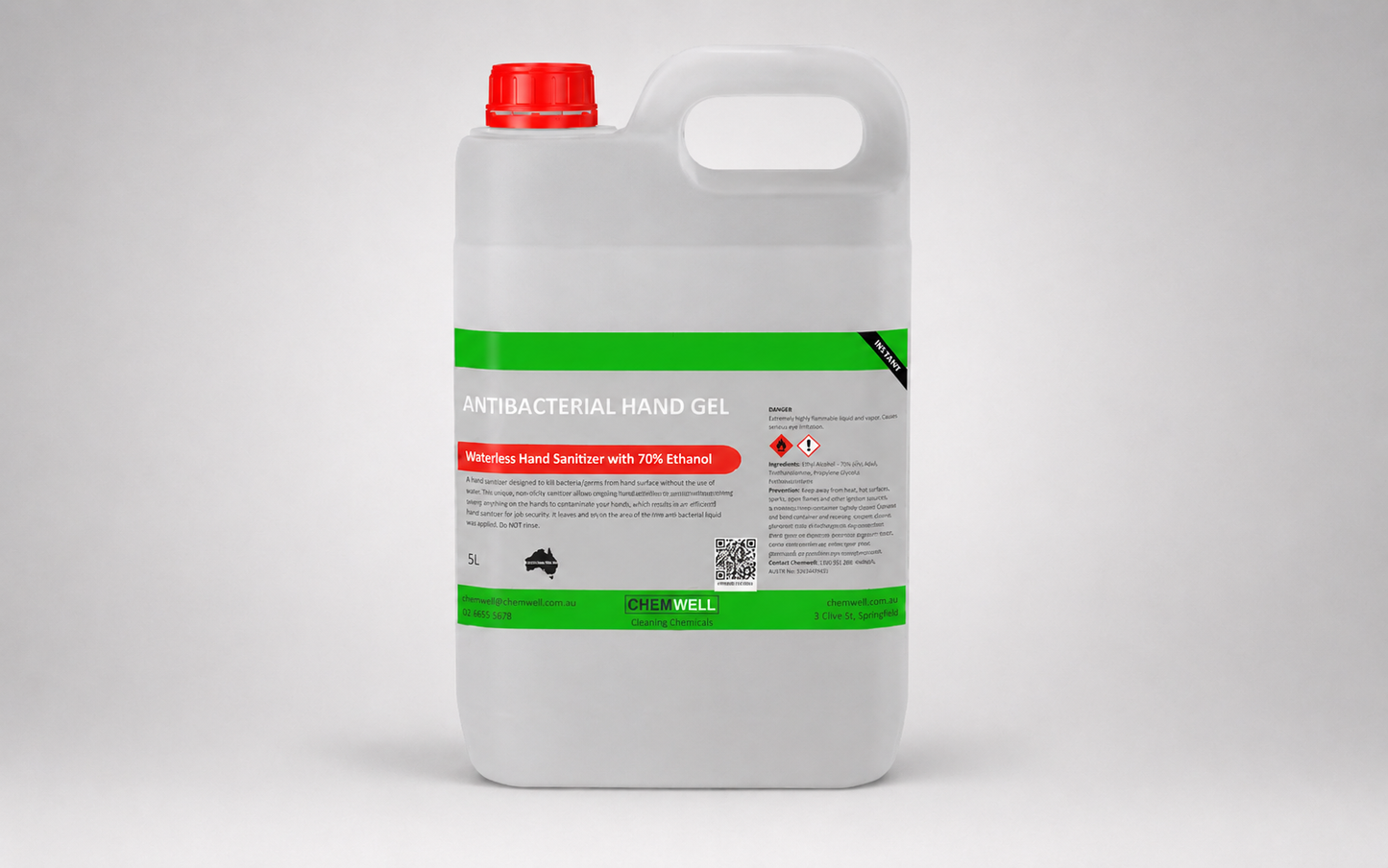Antibacterial Hand Gel 5L