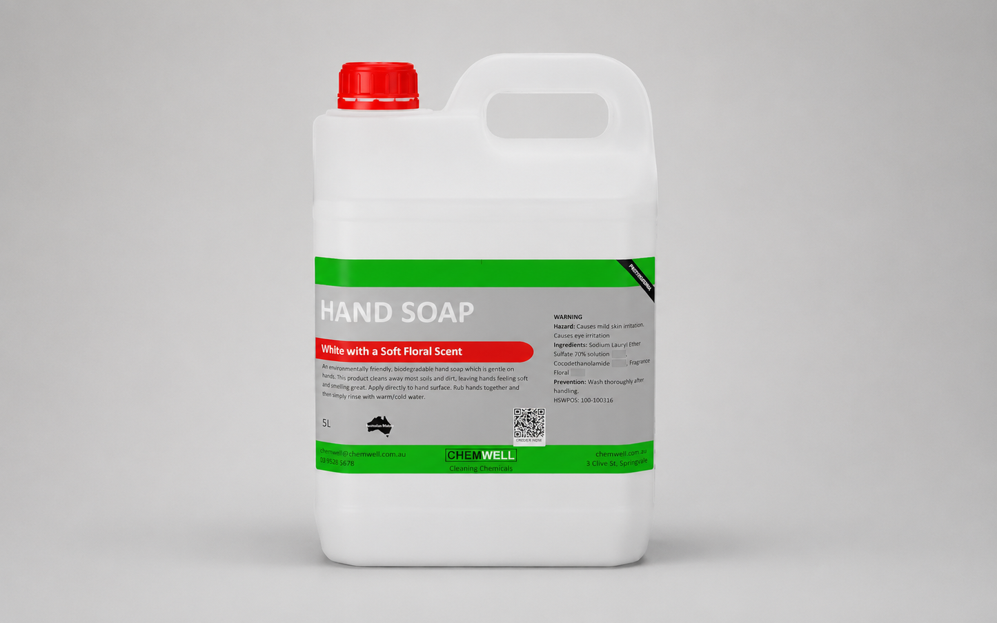 Hand Soap White Professional 5L