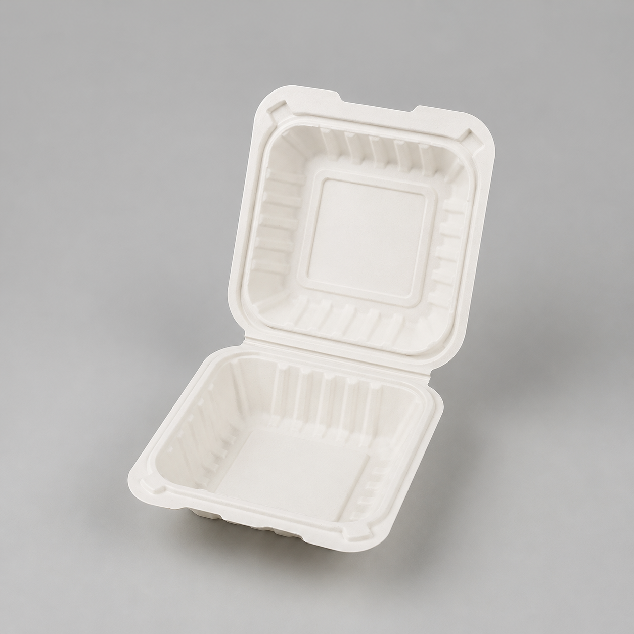 6" Sugarcane Burger Box