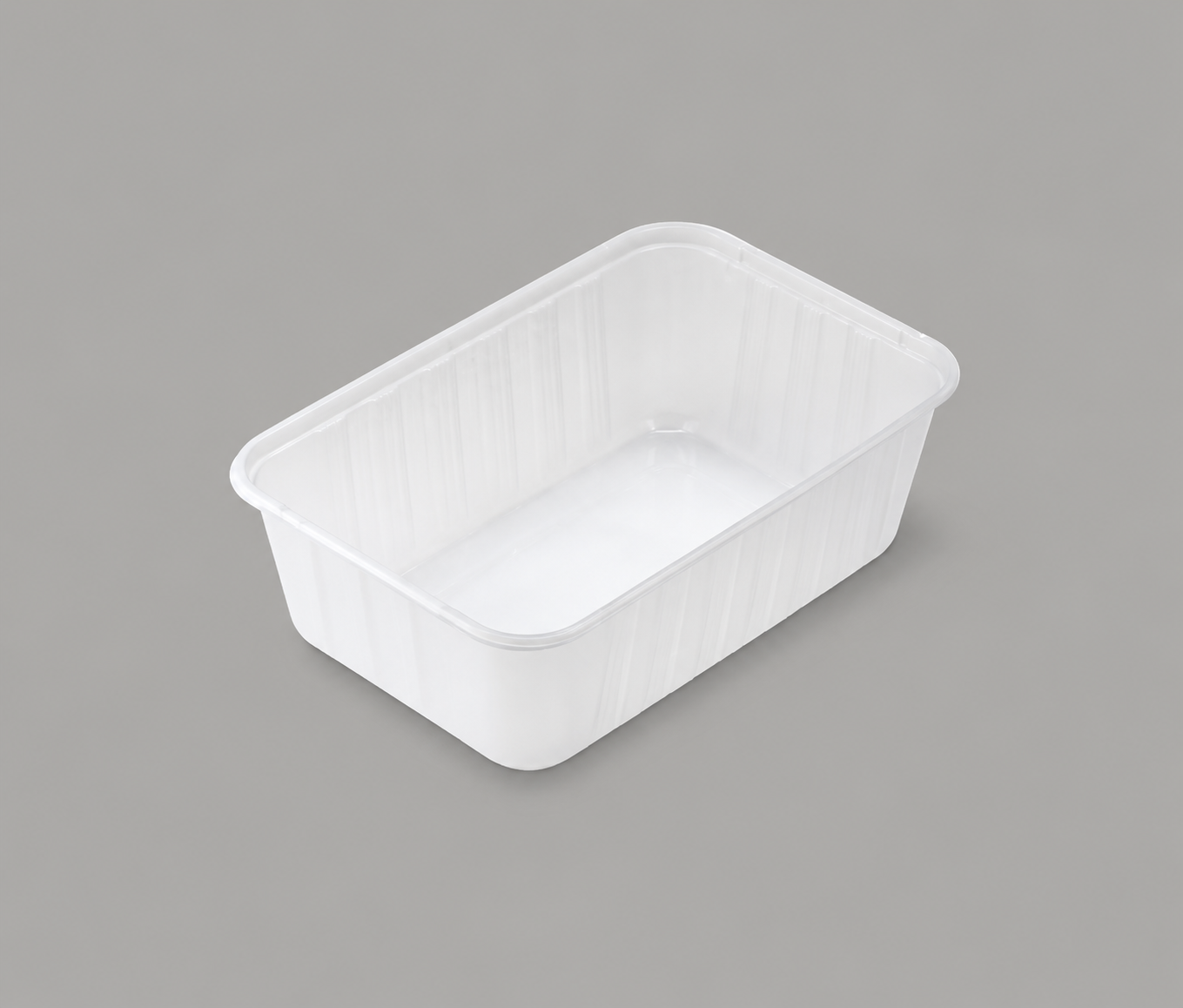 750ml Ribbed Container