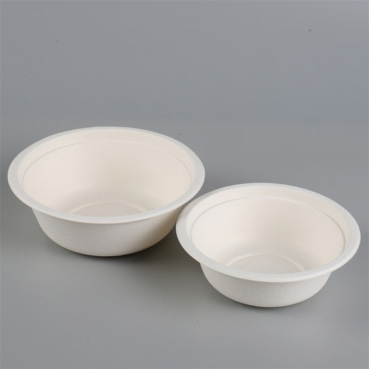 350ml Sugarcane Fiber Bowl (500Pcs/Ctn)
