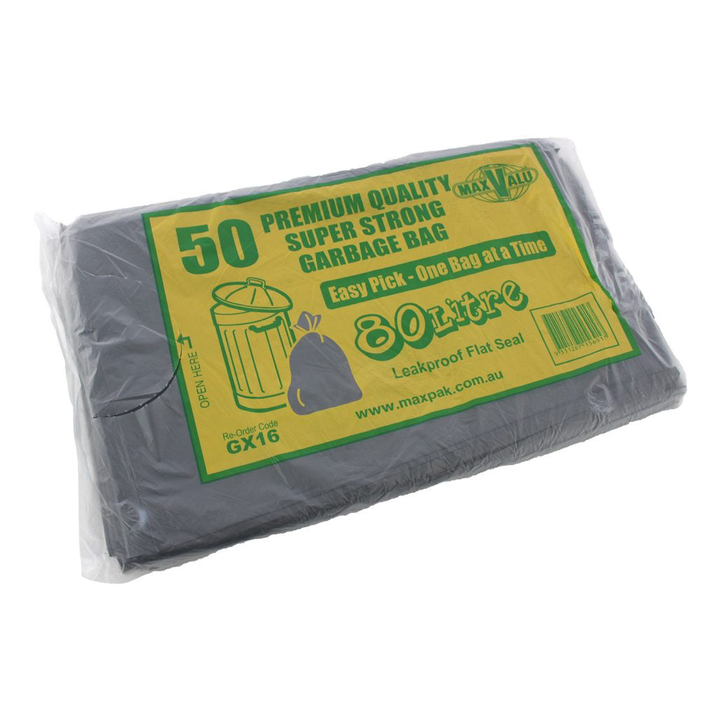 Quality 75-80Lt Garbage Bag 92X75cm