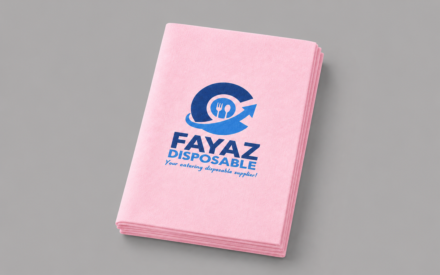 23 x 23cm Pink Tissue Paper