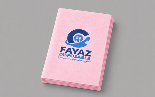 23 x 23cm Pink Tissue Paper