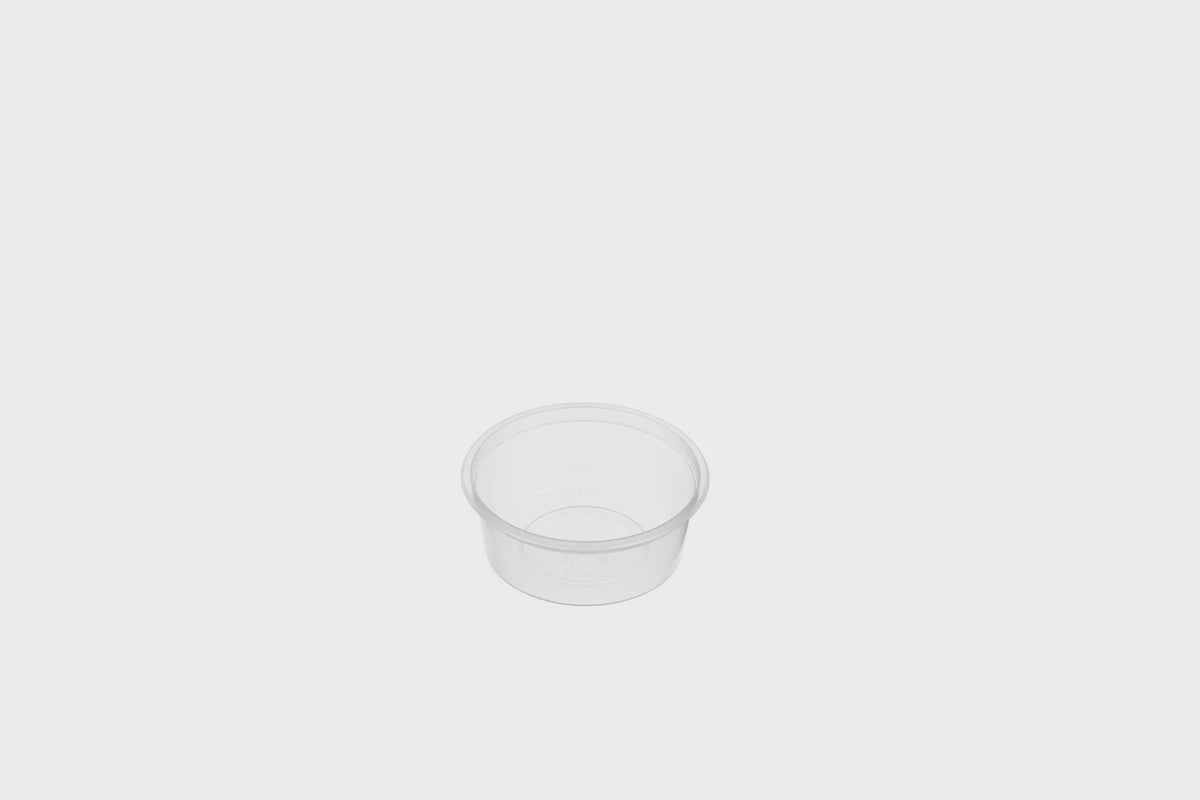 70ml Round Sauce Container(10x100)box